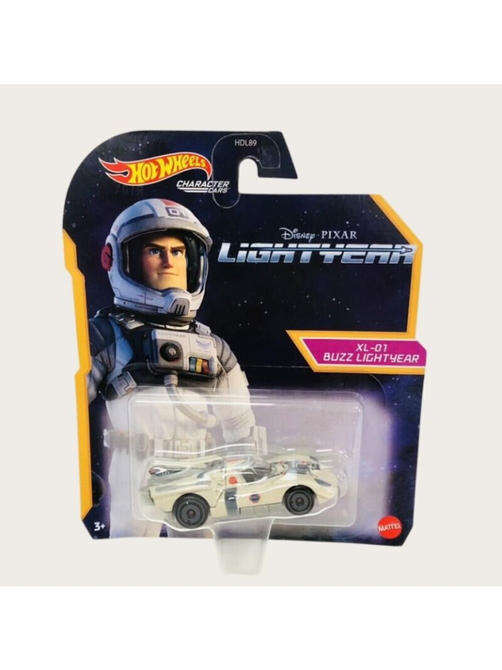 Disney Pixar Buzz Lightyear XL-01 Hot Wheels Lightyear Movie Character Car